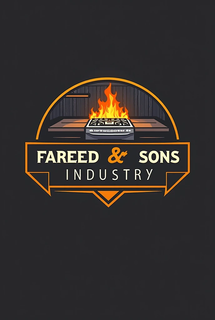 Fareed and sons industry creat logo stove gone