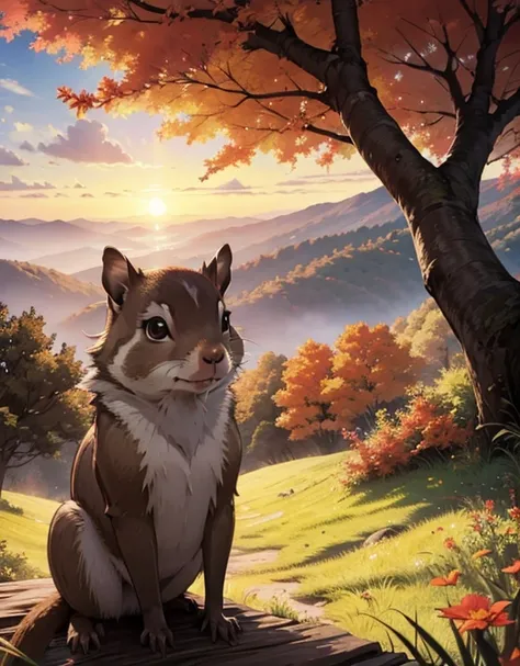 🌳🌳❤️🐿️🐿️🐿️🍁🍁🍂🍃🌅🌄🌄