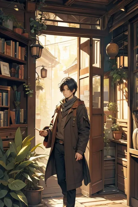  find a mysterious door in an old bookstore 。In front of the door「 don't open in front of the door 」 with an old card with 。 written on it 、 instantly drawn into another world 。 when the protagonist doesn't win over his curiosity and opens the door 、 anoth...