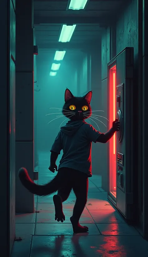 Scene 2: The Vault Heist
Setting: A heavily guarded underground vault lined with laser traps and steel doors.
Description: Ethan Cat and his team infiltrate a high-security facility to steal a crucial data chip.
Mood: Tense, high-stakes.
Visual Details: Et...