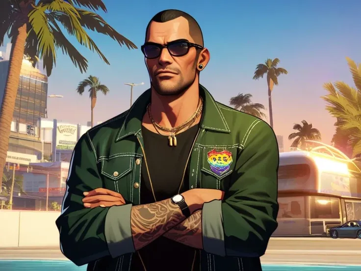 Cool and handsome GTA v characters are unique 