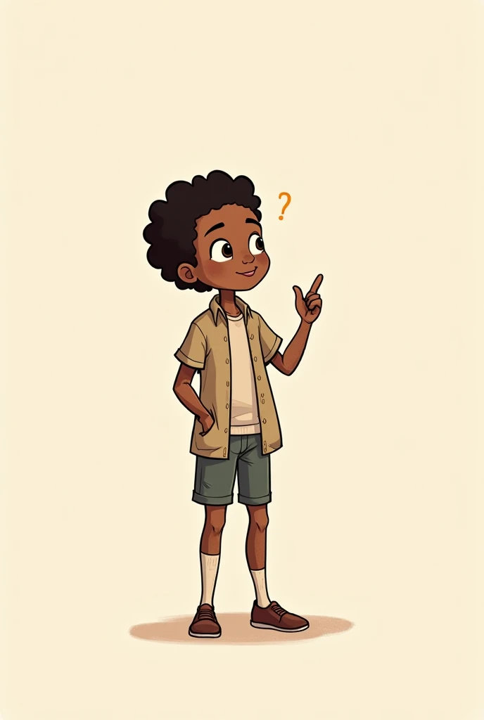  A drawing of a cute  ,  full body , He's brown and has vitiligo . He's teaching about the Constitution.  I want a coloring page 