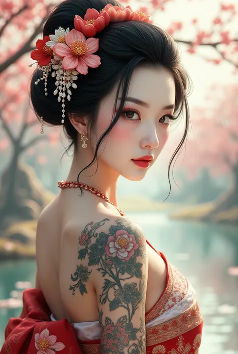 geisha tattoo 