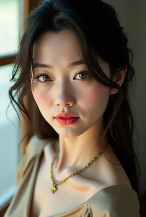 middle aged japanese woman, aged 45, 45 years old, older asian woman, show her full body, show her legs,  (Smoother lighting:1.05), (improve the quality of cinematic lighting:0.9), 32K, realistic lighting, Backlight, Light on your face, Ray tracing, (brigh...