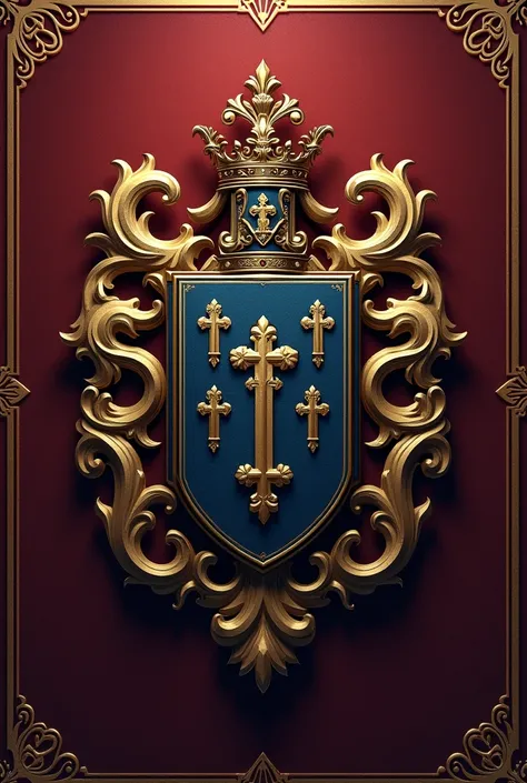 I want something classic and elegant that looks like a coat of arms and that says FOUNTIERFY

