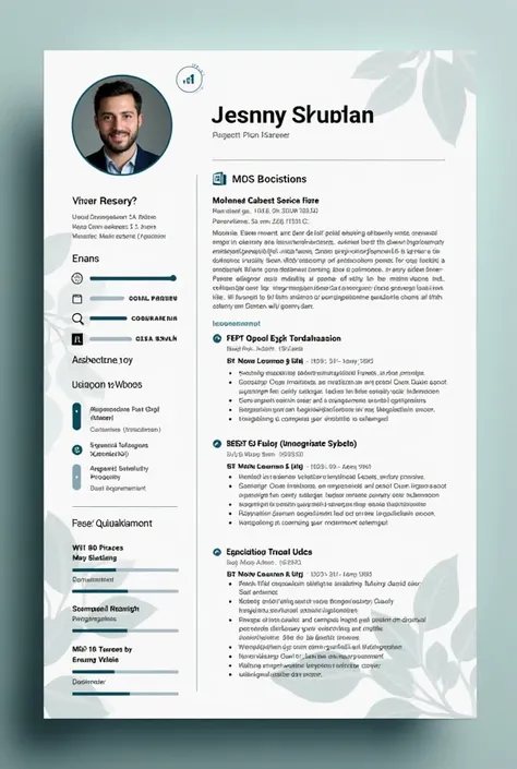 i want to create a Cv for job