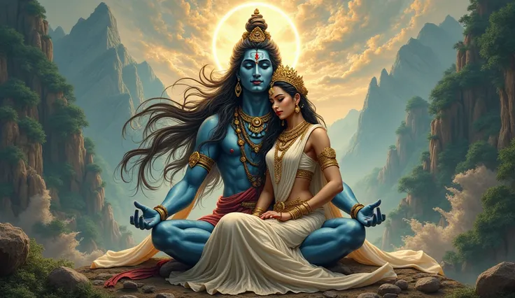 Lord shiva and parbati