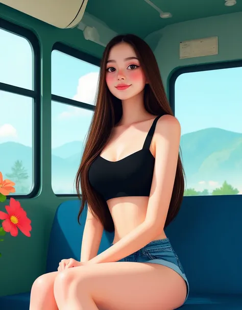 ((masterpiece, highest quality, Highest image quality, High resolution, photorealistic, Raw photo, Extremely detailed CG unified 8k wallpaper)), (jaw-dropping beauty, perfect proportions, beautiful body, slim body beauty:1.4), japanes Beautiful Girl, Tank ...