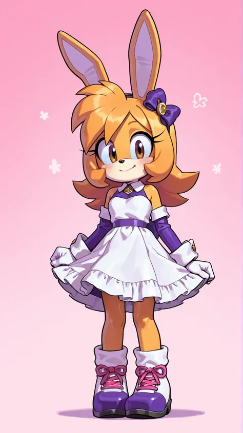 Female furry cute adorable beautiful kawaii nice sassy fancy sara the Bunny with new cute adorable beautiful kawaii nice sassy fancy Good morning breakfast ravello dress sport sakuraplatinum_illustriousxl sonic idw style evan Stanley 