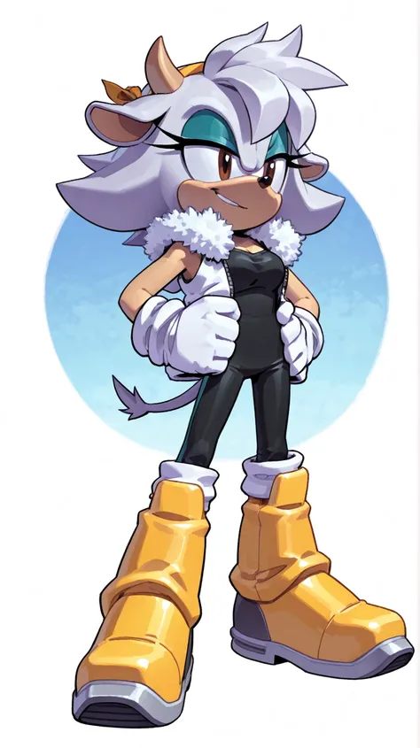 Female furry buffalo sakuraplatinum_illustriousxl sonic idw style evan Stanley 