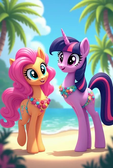 My litte pony en bikinis