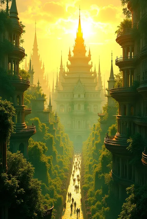 City of golden green