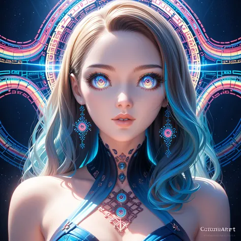 (masterpiece, top quality, best quality, official art, beautiful and aesthetic:1.2), (1girl), extreme detailed, (fractal art:1.3), colorful, highest detailed, intricate, highly detailed face, beautiful detailed eyes, beautiful detailed lips, extremely deta...