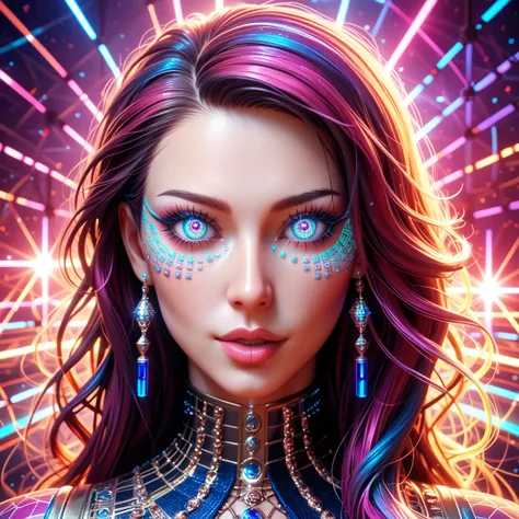 (masterpiece, top quality, best quality, official art, beautiful and aesthetic:1.2), (1girl), extreme detailed, (fractal art:1.3), colorful, highest detailed, intricate, highly detailed face, beautiful detailed eyes, beautiful detailed lips, extremely deta...