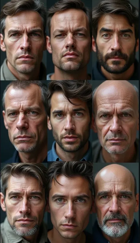 Male Faces 