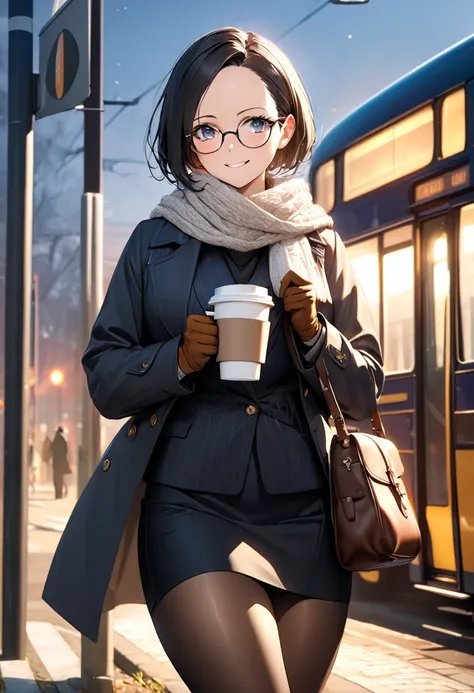 RAWphoto,photorealistic,8k16k,best quality,perfect anatomy,perfect detailed,ultra highres,
extremely detailed eyes and face,gleaming skin,shiny skin,1girl,Japanese,black short hair,pixie cut,
(wearing glasses:1.3),(parted bangs,forehead:1.2),round face,med...