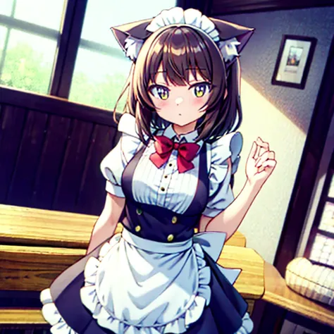 Nekomimi Maid Cafe Waitress