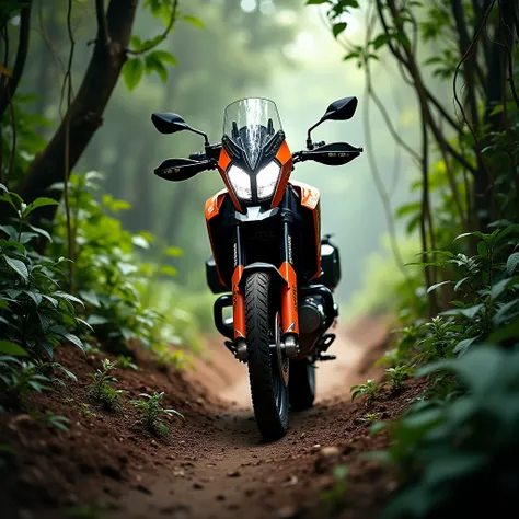 KTM 790 Adventure R In The Jungle