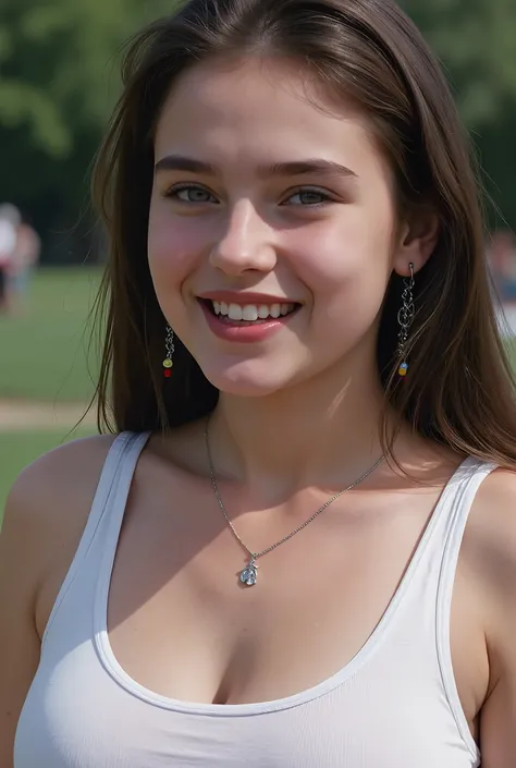 (very realistic photography),(masterpiece, best quality:1.3), 1girl, (alone),
((young Jennifer Connelly)),(at age 15), She is a simple and dainty girl.,she is tall and with youthgully perky firm large breasts .,
from the top of her head to her waist,
from ...
