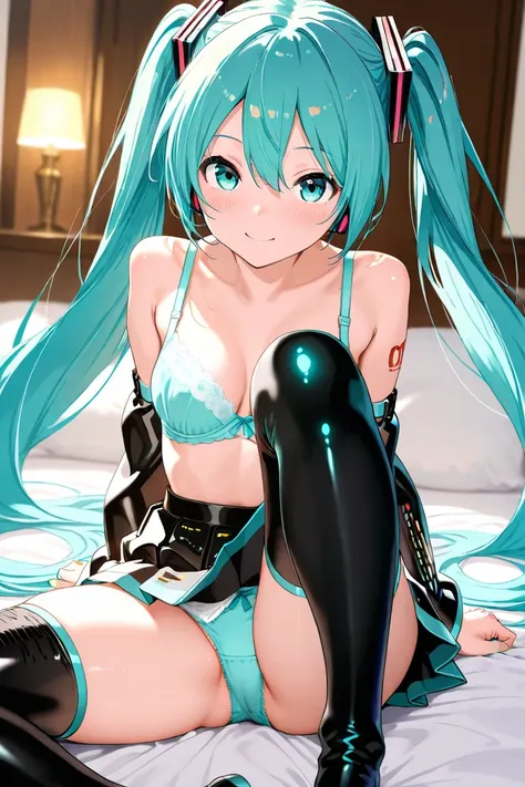  Hatsune Miku,Bra,panties,