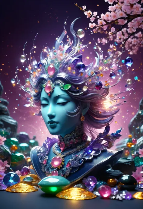 food style: 1.2), (Full Focus: 2), (Everything in Display Cabinet: 1.3), (Magic Items | Colorful Gems | Cherry Blossoms | Printed Silk Products | Medals | Ores | Obsidian | Pearl | Emerald | White Jade | Amethyst | Sapphire | Gold Products | Silver Product...