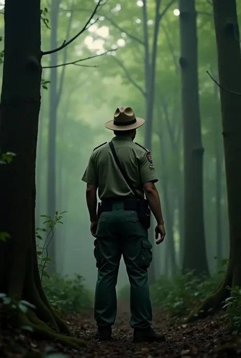  in a deep forest called  " forest ranger "  has a ranger named  "The " เขาเป็นพรานที่มีชื่อเสียงในเรื่องของการล่าสัตว์ร้ายที่คุกคามหมู่บ้านใกล้ป่า ครั้งหนึ่งมีข่าวลือเกี่ยวกับเสือสมิงตัวหนึ่งที่ออกอาละวาดในป่าแห่งนี้ เสือสมิงตัวนี้ไม่ใช่เสือธรรมดา แต่เป็น...