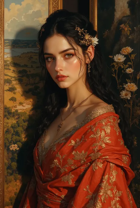 (italian beautiful girl:1.3),(extremely detailed eyes and face,beautiful detailed eyes,beautiful detailed lips,longeyelashes:1.2),(elegant long dress,elegant hairstyle),(photorealistic,hyperrealistic,realistic:1.37),high quality,8k,ultra-detailed,best qual...
