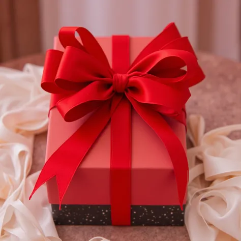 a red ribbon with a bow on it, red ribbon, big ribbon, ribbon, thick bow, bows, wide ribbons, bowknot, pixabay, satin ribbons, ornamental bow, gifts, by Gavin Hamilton, ribbons, a red bow in her hair, satin, holiday season, presents, red tie, holiday, by d...