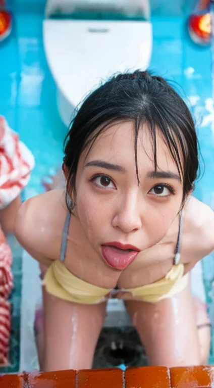 (masterpiece, 16k,8k,4K , very detailed:1.1),(美Funny face:1.1),( one girl:1.1),Age 25, Japanese girls,(Lifting the gem:1.3),(urination:1.4),( Embarrassing:1.2),  open mouth ,I opened my eyes, intermediate shot, moans,(Attention to detail for realistic lash...