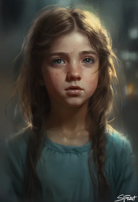 young girl, творческая импровизация (Created by Sam-Spratt)