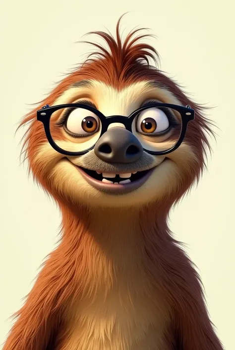 Play Sid from Ice Age with nerd glasses