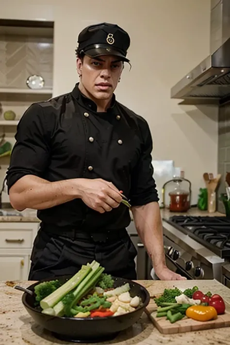 Jotaro kitchenndo, vegetables, kitchen, cena, 