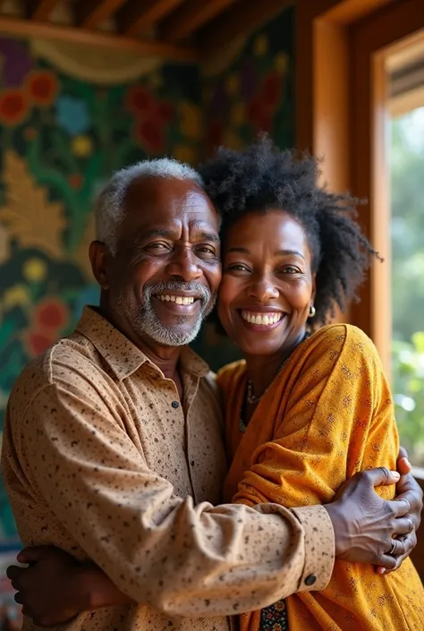 44 years of marriage of two adorable Africans 