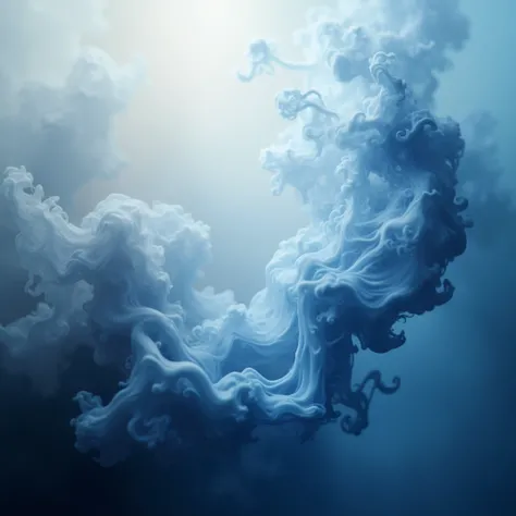 Beautiful smoke background of white,blue,black and white background