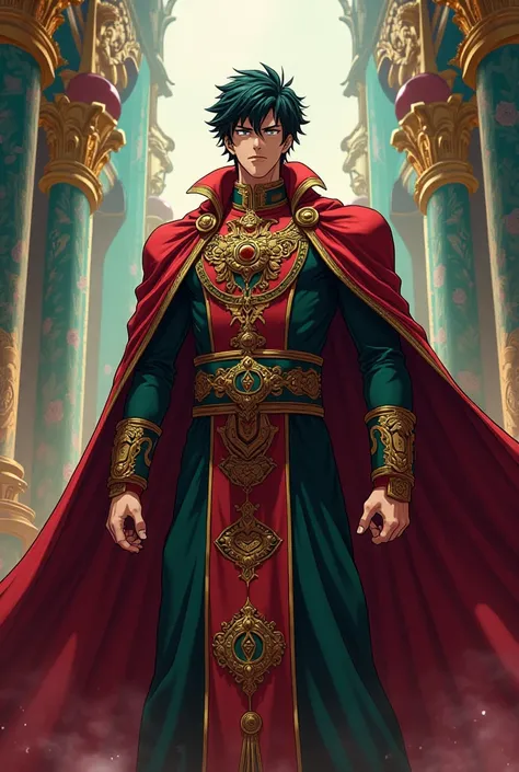 Create an image of Tenya Ida from My Hero Academia if I were Emperor of Mexico