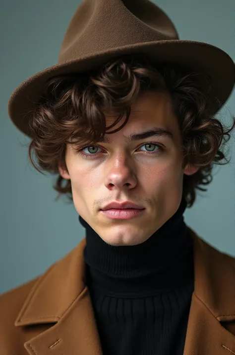 Harry Styles with a Calboy hat

