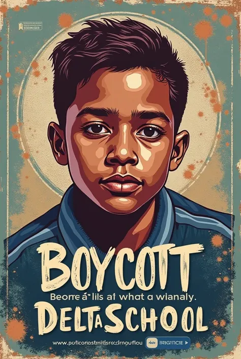 "When schools become tools of oppression instead of education, resistance becomes our duty."

#BoycottDeltaSchool
#BoycottDelta
#BoycottStateSponsoredDeltaSchool



How I should design  photo for x For get attraction from people show me simple of that I Ca...