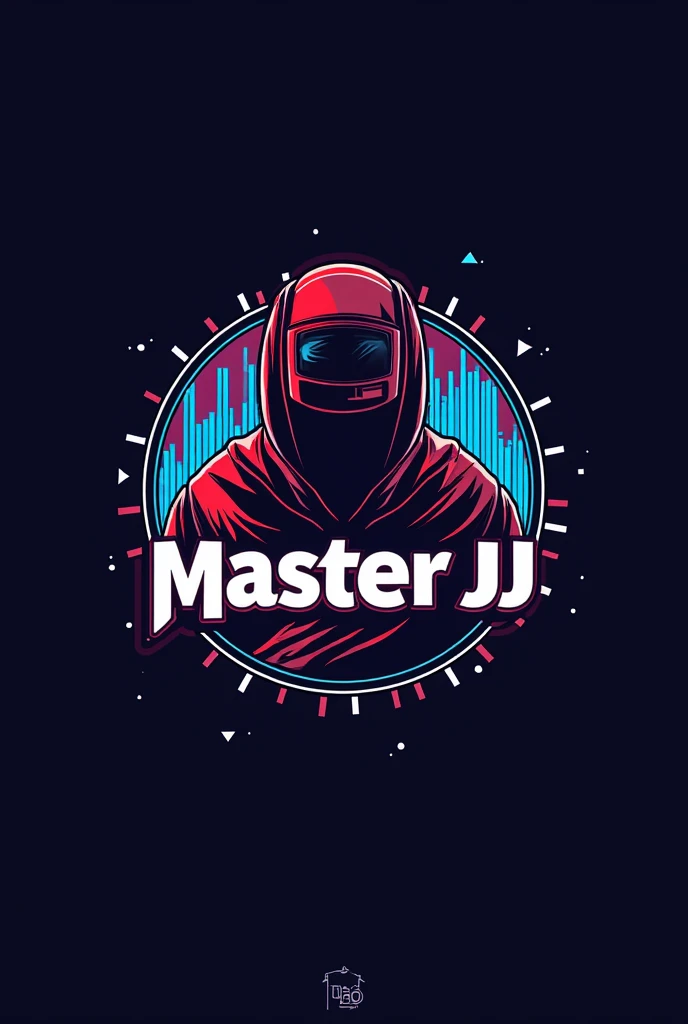 A music logo for Master JJ a beatmaker 