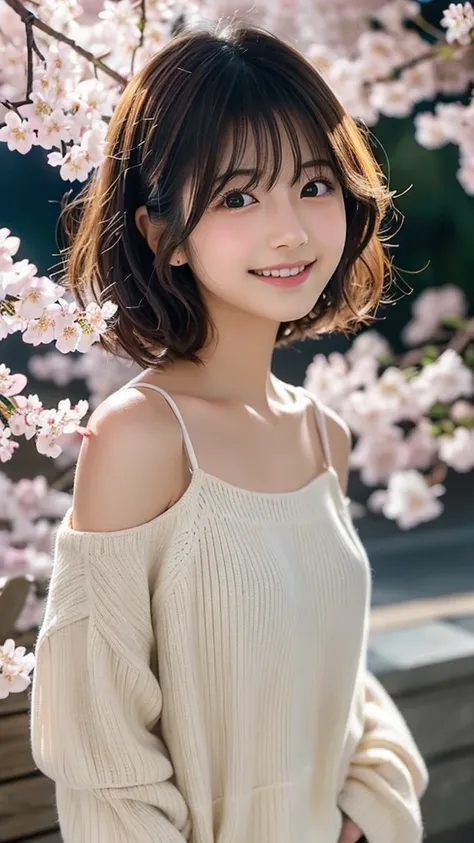  Japanese girl facing the front, super image quality, cute, pretty, sexy, and cute, actress, Japanese pretty girl, Lori, loose, short, curly hair, excellent style, excellent skeleton, clean, fluttering hair, small face, delicate girl, realistic girl, girl ...