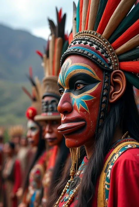 Andean masks
