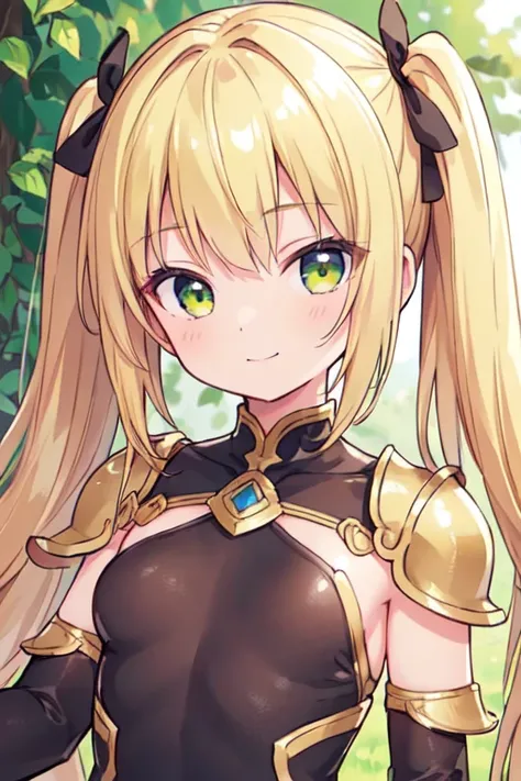 (best quality, masterpiece:1.2), ultra detailed, extremely detailed eyes and face, natural skin texture, detailed skin, natural lighting,
 chibi, 1 girl, 14-years-old, (cute),
 twin tails, blond hair, shiny hair,
 yellow-green eyes,
 (small breasts),
 BREA...