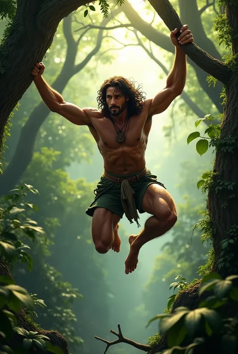 Create an image of Tarzan 