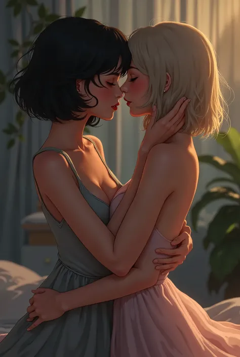 Mitsuki bakugo and deku having sex in her room