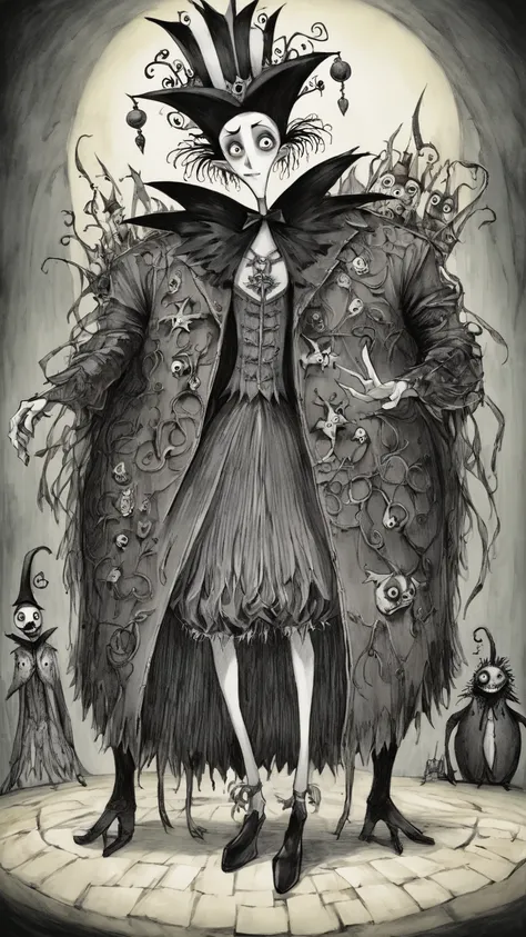     Tim Burton's style、The Emperor&#39;s New Clothes