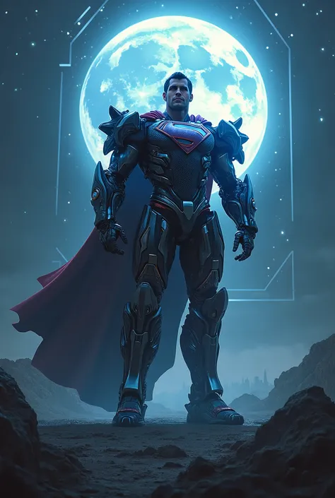  the last knight, in the movie transformers, thertrevkaiser, Henry Cavill as superman, artstation masterpiece, super robot, superman fused with optimus prime, japanese dc live-action movie, hd wallpaper, inspired by Zack Snyder, Henry Cavil so handsome, Th...