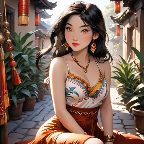 (beautiful girl:1.3),1girl,masterpiece,Highest quality,Ultra-high resolution,rich contrast,super high quality,8k,Highly detailed CG unit wallpaper,texture,Incredibly absurd,Ultra-high resolution,Highest quality anime,professional photograph,an extremely de...