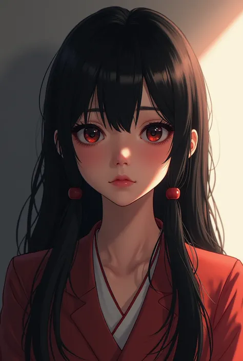 (( RAW photo), Worried about, (Ridiculous resolution)), masterpiece,  best quality, ( very detailed 8k Unity CG wallpaper), ( best illustration), ( Best Shadow),  realistic lighting ,  Beautiful Detailed Brilliance, ((21 years old)), girl,  long black hair...