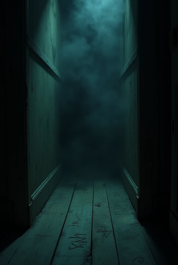 Paranormal Activity in the Dark Room (Karan’s Discovery)

Prompt:
"A pitch-black room inside the haunted mansion, lit only by the glow of a ghost-detection device in Karan’s hand. The room feels unnaturally cold, with visible mist swirling around the floor...