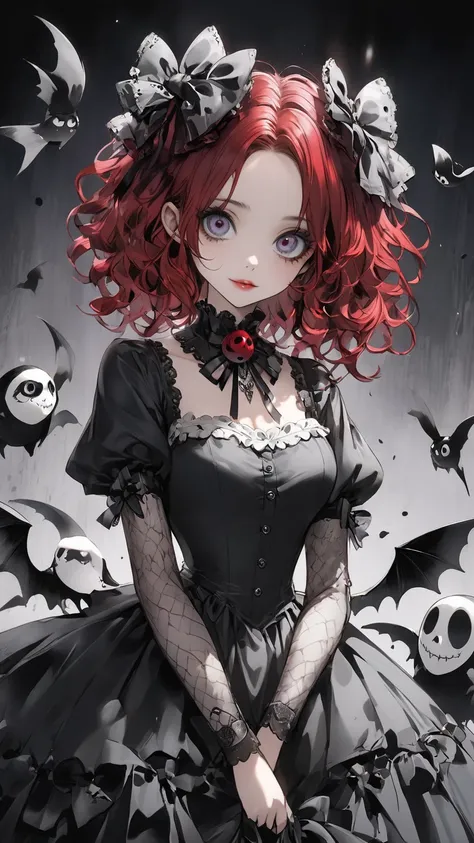   Tim Burton's style、 scarlet