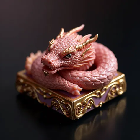 ((Masterpiece)), ((Ultra-detailed, 8K quality)), ((Top-quality materials)), ((Best composition)), ((High-resolution product shot)). BREAK.  

An **exquisite artisan keycap** inspired by the **Chinese zodiac snake**, symbolizing **wisdom, strength, and cunn...